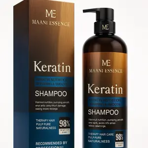 900ml Premium Keratin Shampoo for Hair Straightening, Shine Hair-Nourishes Dry Hair & Controls Frizz | Keratin | Sulphate free | Paraben Free | For Men and Women Maani Essence