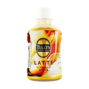 ITO EN Tully's Platinum Latte Coffee Drink 260ml - Premium Japanese Iced Coffee, Smooth & Rich Flavor