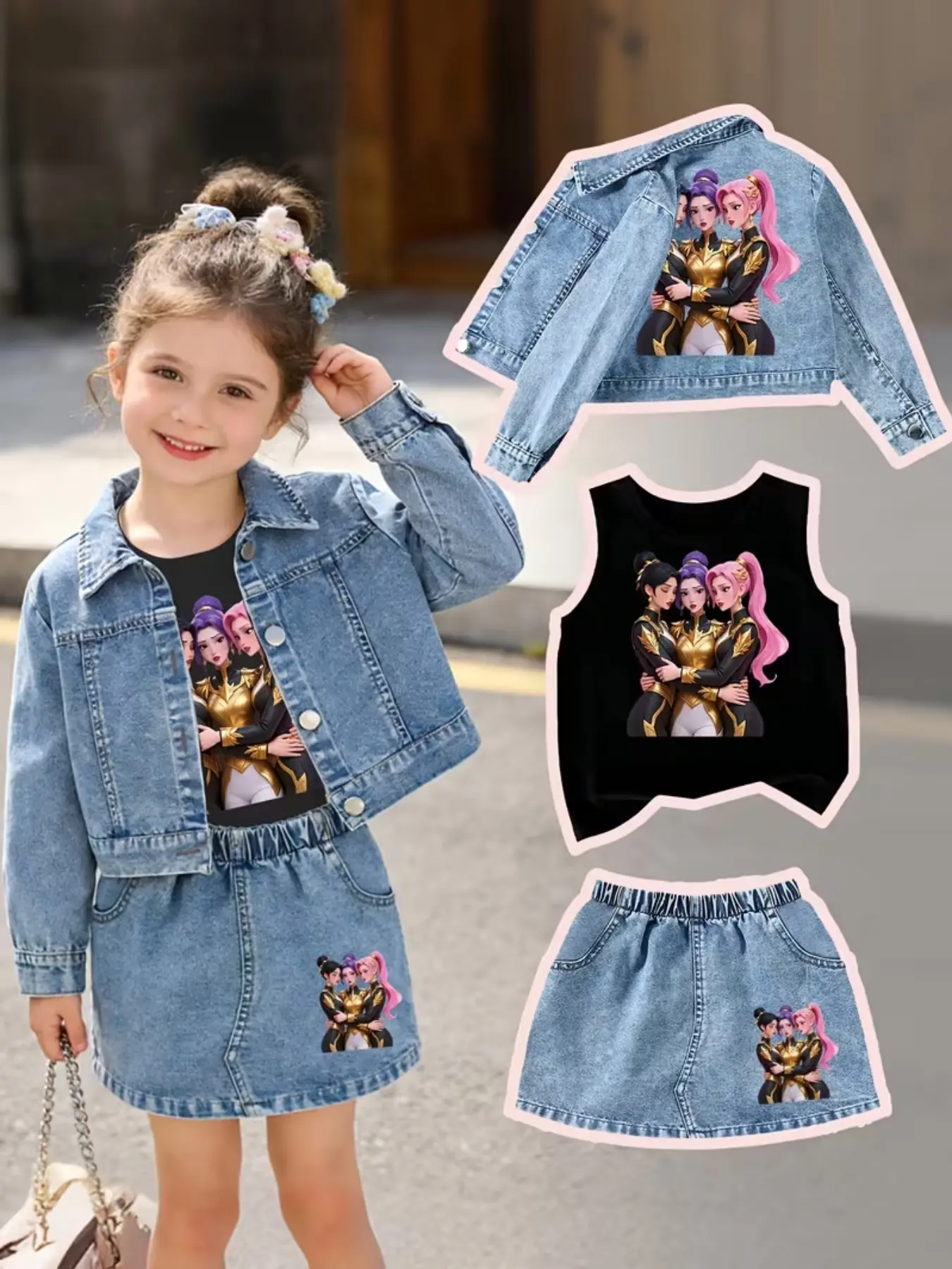 Skirt and jacket matching set - TikTok Shop