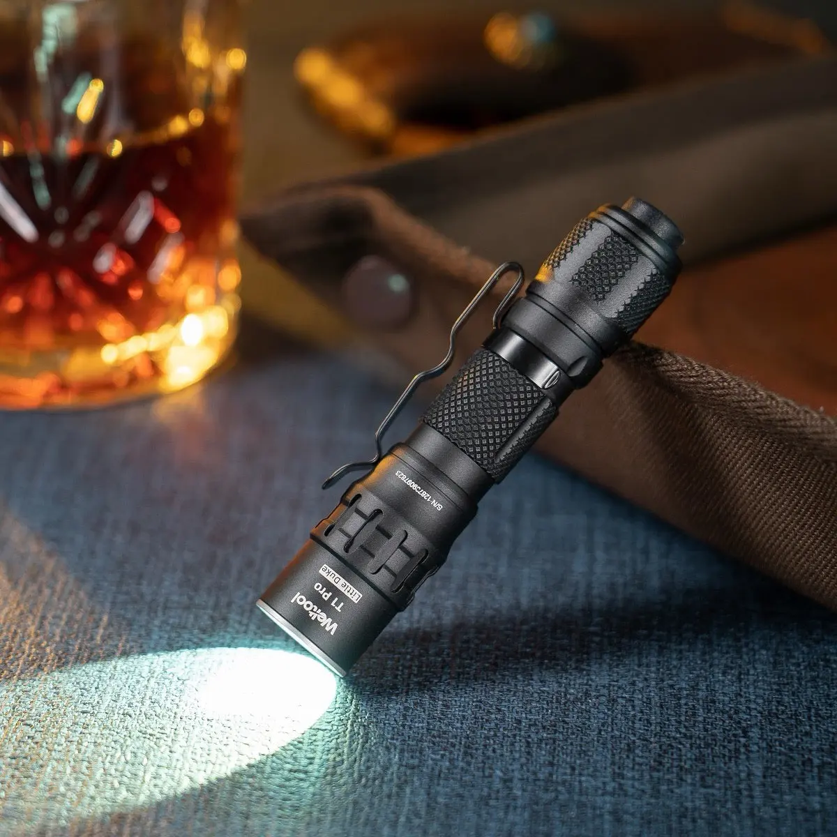 Weltool T1 Pro V3 – 600 Lumen USB-C Rechargeable Mini EDC Flashlight With 14500 Battery - IP67 Waterproof & Multi-Mode Brightness - Portable Flashlight for Travel, Emergency & Everyday Use