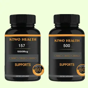 KTWO HEALTH Advanced 157 & 500 Amino Blend Complex with Zinc & Essential Minerals for Mobility Recovery Support 120 Capsules