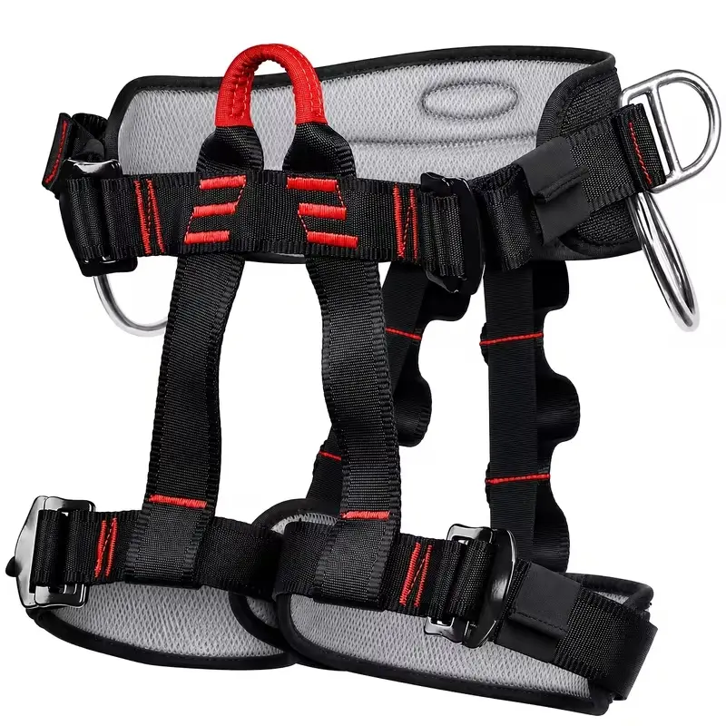 Climbing Harness, Protect Waist Safety Harness Gear, Wider Half Body Harness