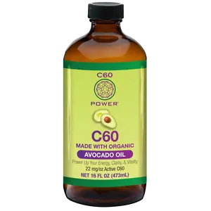 C60 Power in Organic Avocado Oil Healthcare Vitamin