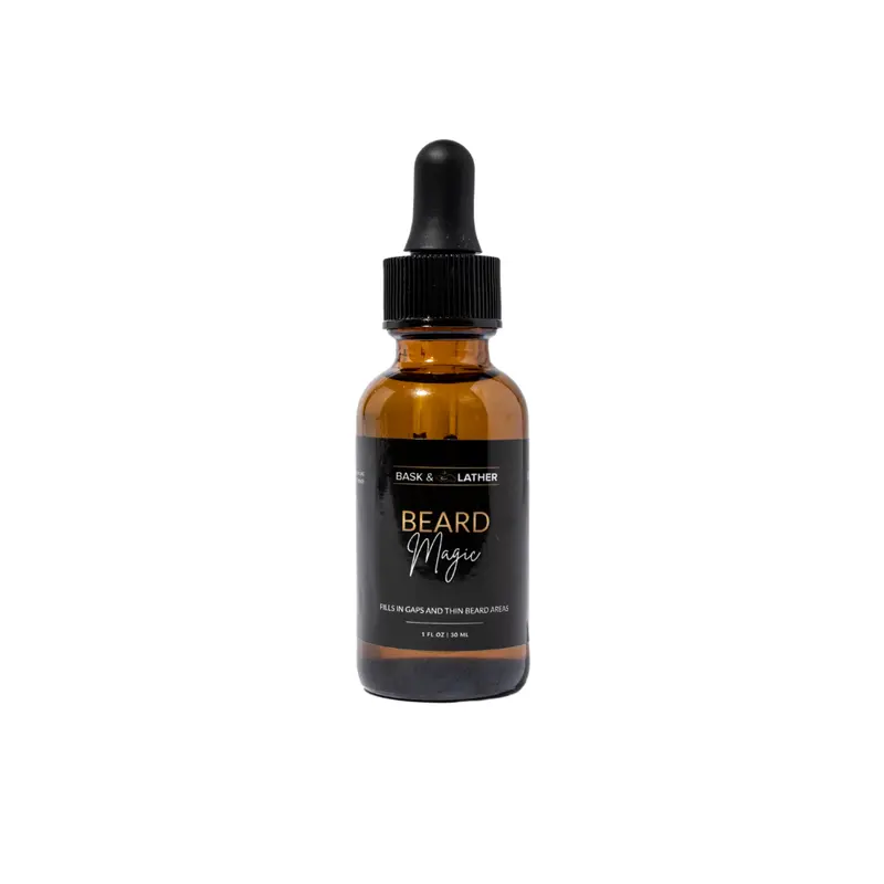Beard Magic Stimulator Formula for Rapid and Sustained Growth | For Patchy, Dry and Thin Beards Hair Care Oil Blend Comfort