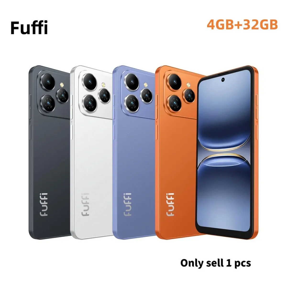 FUFFI-M17 PRO Fashion Smartphone, 6.56‑Inch HD Screen, 4GB RAM +