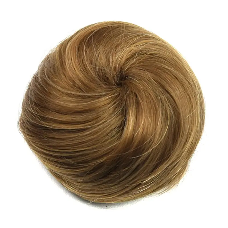 New  Synthetic Chignon Adjustable Hair Bun Hair Scrunchies Extension Curly Updo Hairpiece For Women