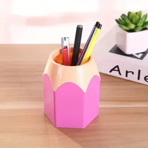 2pcs Pencil Holder - Stylish Desktop Storage Container For Home Office - Organize Desk Accessories And Stationery Organizer Desk Storage Organization Pen Holders