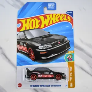 Subaru Impreza 22B-STI Version Black DG EX Hot Wheels Collectible