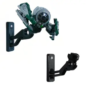 Wall Mount for Lego Star Wars Yoda’s Jedi Starfighter 75360 – Secure Wall Display for Jedi Collectors & Star Wars Fans