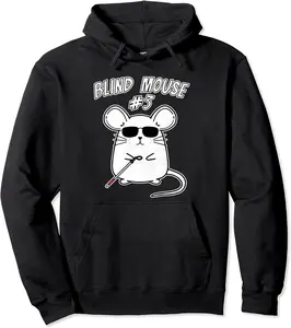 Kawaii Matching Group Outfit #3 3 Three Blind Mice Costumes Pullover Hoodie - Lorenzoc Shop 65B0BJFJSZ3R