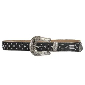 Supreme b.b. Simon Studded Ranger Belt Black by StockX