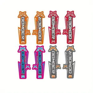 2 bicycle front fork stickers, mountain bike DIY color decorative stickers, cycling accessories stickers, Decal Sticker