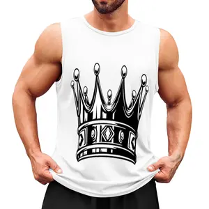 Custom Tank top Men Design Your own Shirt Personalized Tank top Add Your Logo/Text Customized Vests with Photo Black Tank top/XL