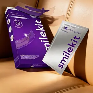 Whitening Tooth Stickers Mint Flavor Fresh Breath Natural Smile Portable Pack for Dating Travel Business Trips