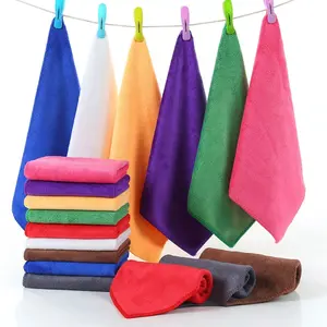 10pcs Microfiber Cleaning Cloths – Durable Absorbent Kitchen Towels, Multipurpose Household Dishwashing Rags, Reusable Cleaning Supplies