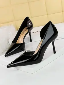 Women's Fashionable Solid Color Stiletto Heels, Elegant Pointed Toe High Heels for Party, Daily Clothing Decor, Trendy All-match Heeled Shoes, Classy Stiletto Heels for Women & Girls