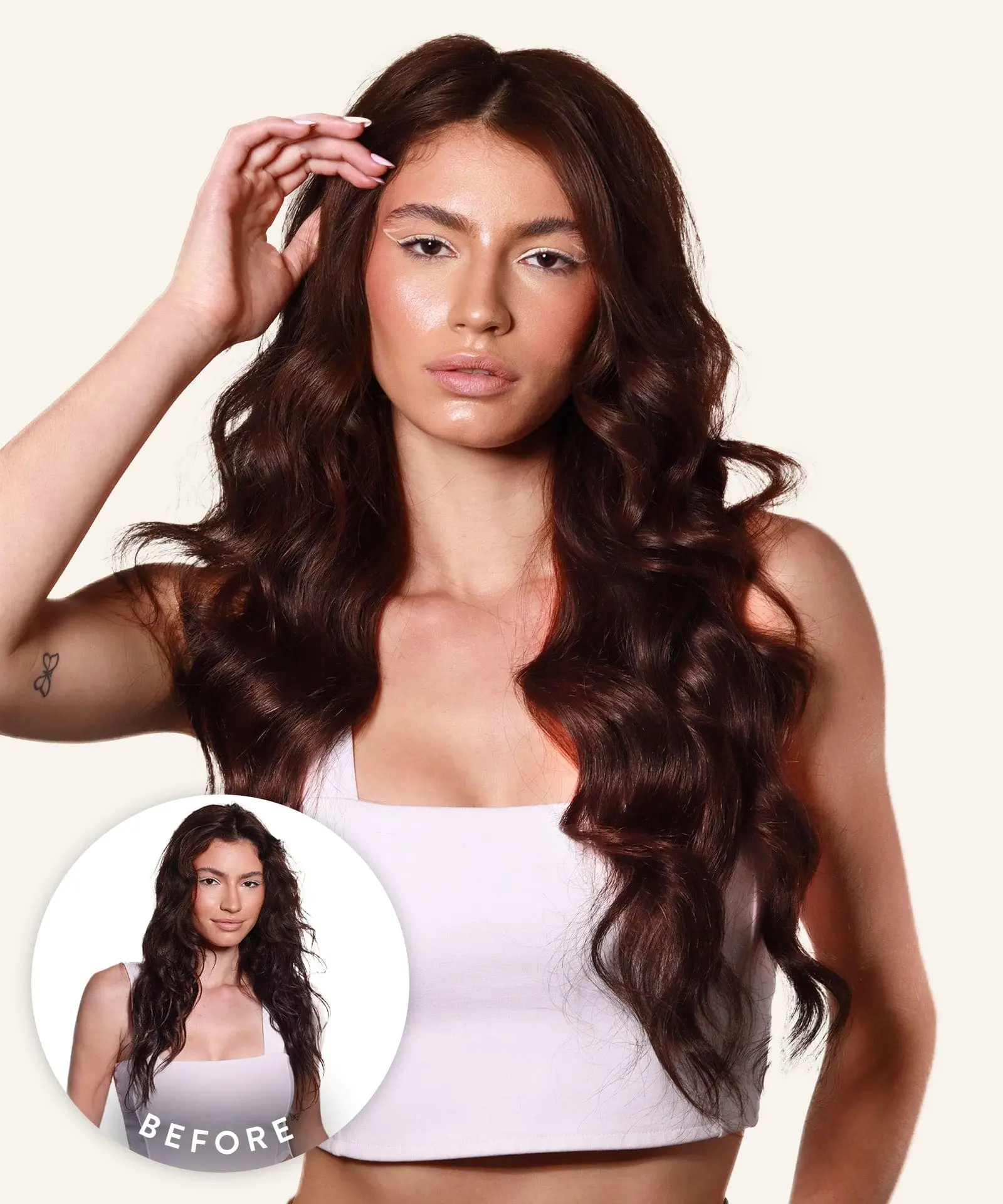 Wavy Perfect Crown Halo Hair Extensions