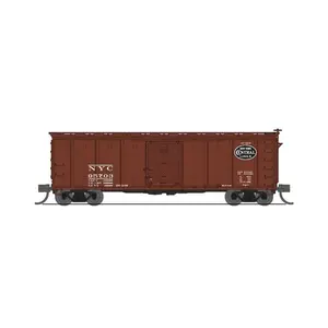 212 MAIN N-Scale 40 ft. NYC 1930s Steel Construction Boxcar Variety Set A - 4-Pack Ready-to-Go Historic Look Toy Train Accessory