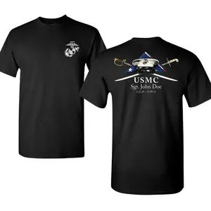 USMC Memorial Shirt, Marine Corps Tribute Graphic Tee, Fallen Soldier Remembrance Shirt, Military Honor Design Tee, Soft Cotton Blend Patriotic Shirt, Gift for Marines, Veterans, Military Families