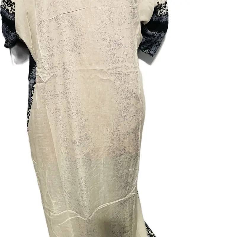 Baati Dress - Elegant Long Sleeve Design with Floral Pattern, Perfect for Special Occasions