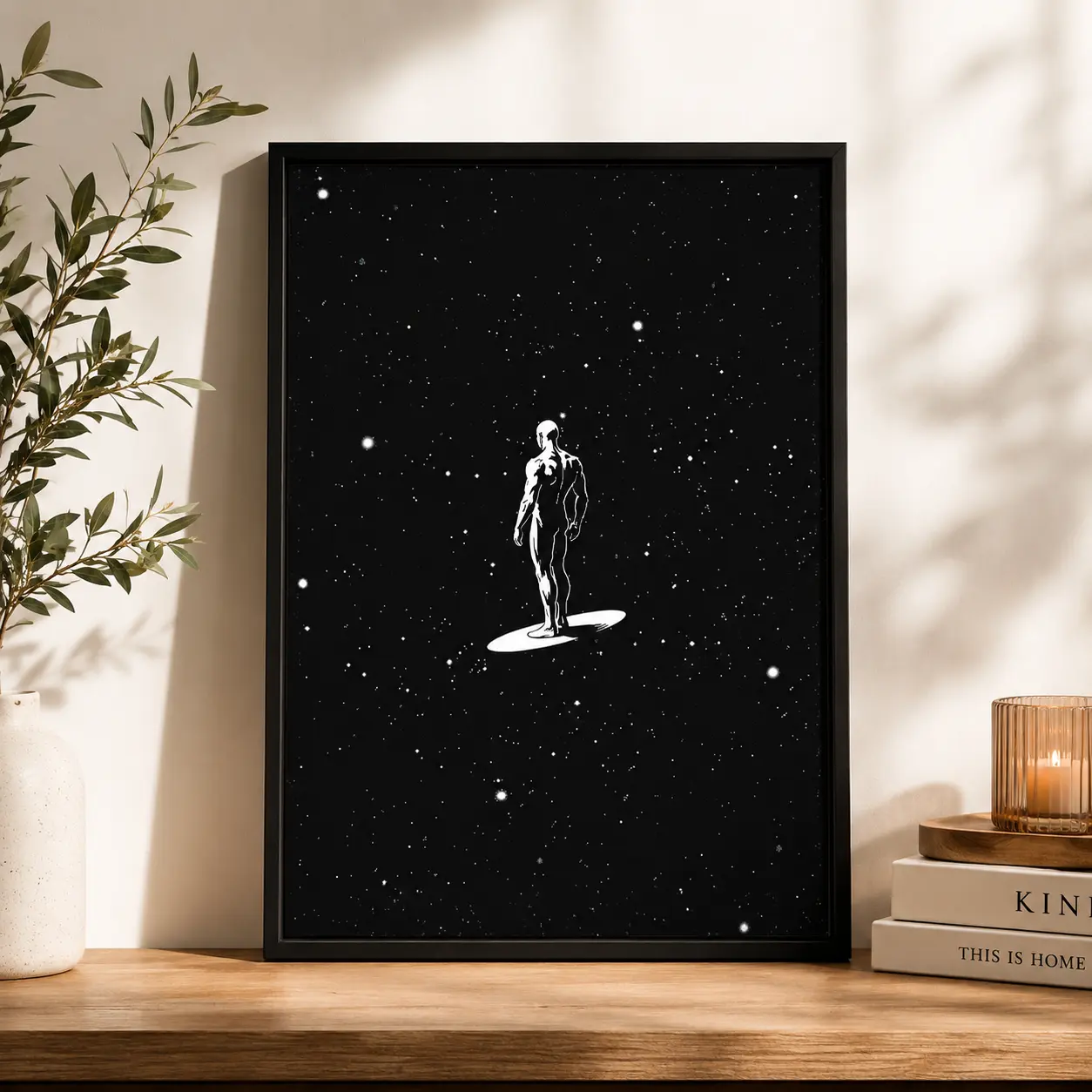 Superheroes Canvas Poster |   Realistic Wall Art Painting for Bedroom, Living Room & Gift for Movie Fans