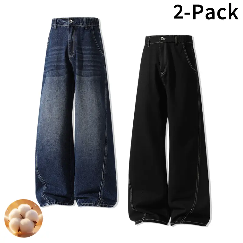 Dark blue + black