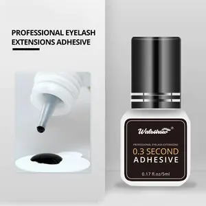 Professional Eyelash Glue, Cluster Lash Glue, 1 Set Quick Drying Eyelash Extension Glue, Long Lasting Eyelash Adhesive, Eye Makeup Tool for Women & Girls, Cosmetic