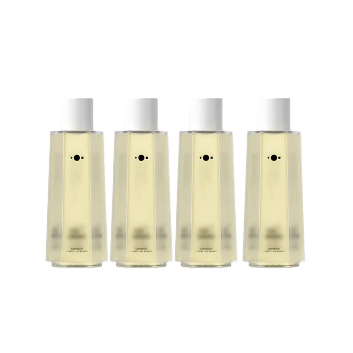 4-Pack Nano Spray Gun Deodorizer Refill, Bio-Enzyme Odor Eliminator Liquid for Pet Odors & Smoke, Premium Reed Fragrance, Multi-Surface Use for Home & Car, 4 x 5.07 Fl Oz (20.28 Fl Oz Total)