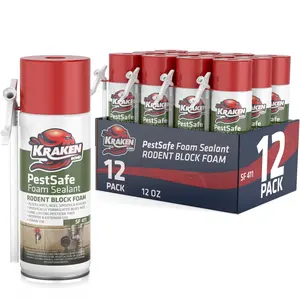 PestSafe Foam Sealant - Pest & Rodent Block Foam– Straw Can 12.3 oz