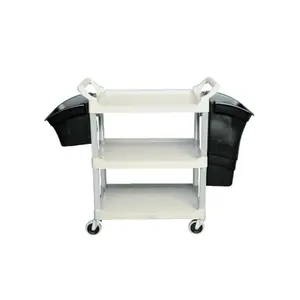 Rubbermaid Commercial Products RCP 3353-88 BLA 8 Gallon Refuse Plastic Bin - Black