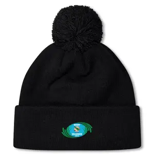 Rugby Oklahoma Pom Pom Beanie by Canterbury