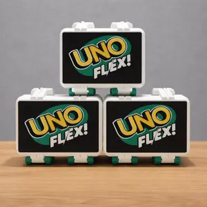 UNO Flex Card Game Storage Box | 3D Printed Organizer with Latches