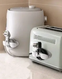 Kitchen Cable Organizer Electrical Wires Wrap Winder With Plug Holder For Home Appliances Adjustable Adjustable Kitchen Adjustable