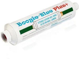 Garden Hose Water Filter for RV and Outdoor use - Removes Chlorine, Chloramines, VOCs, Pesticides/Herbicides High Capacity Filter - The Organic Gardener's Choice