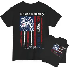 The King Of Country Shirt, Red White and Blue Shirt, George Strait Shirt Country Music Shirt, Graphic Tee, Unisex Fashion, Full Color, Full Size, For Men, For Women