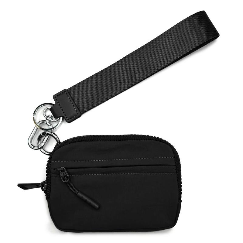 Minimalist Waterproof Nylon Wallet, Multifunctional Card Holder, Keychain, Coin Purse, Fashion Bag Charm