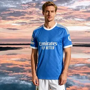 2026 new away football jersey 10 blue jersey