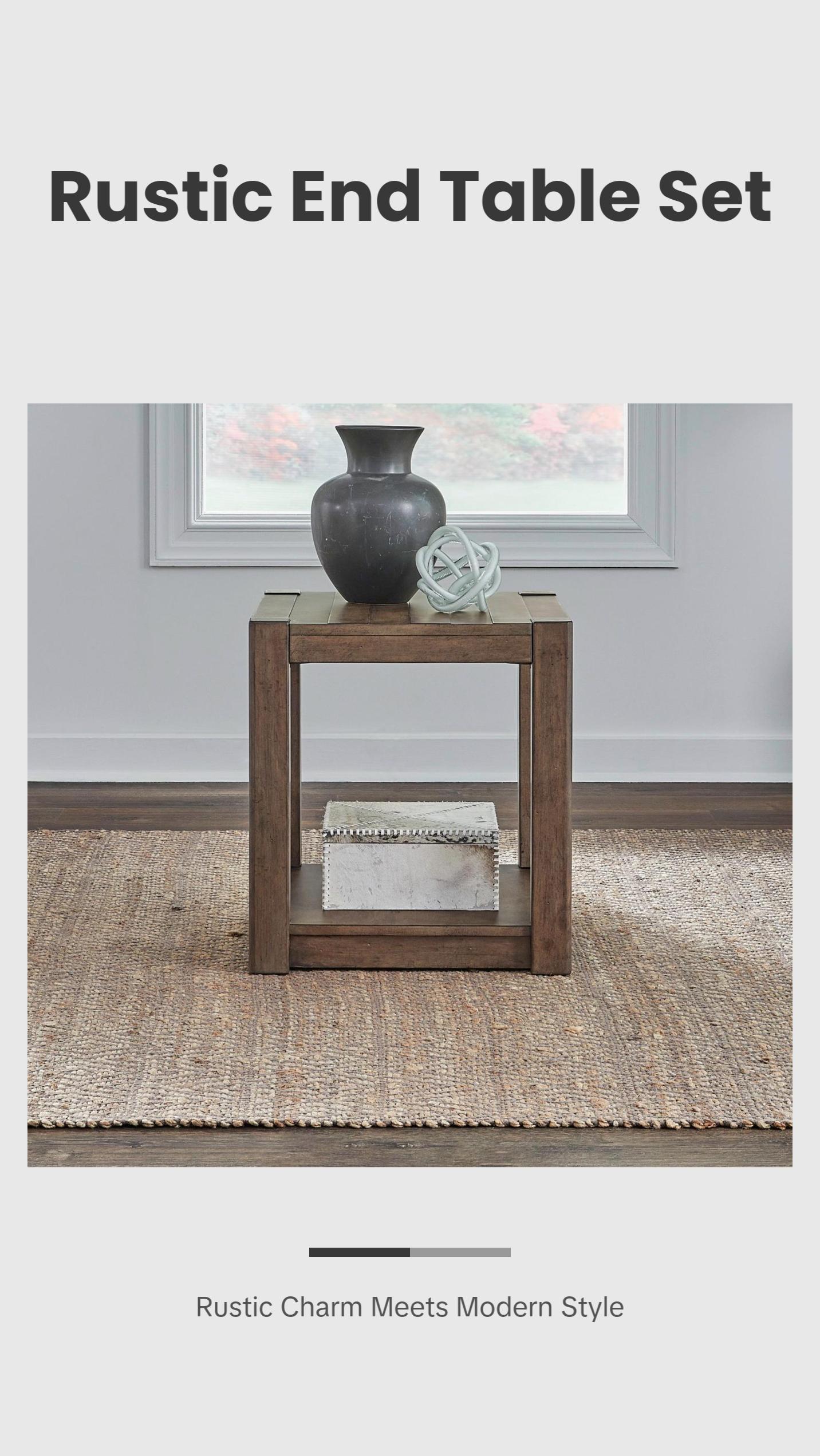 Summit Square Chairside Table