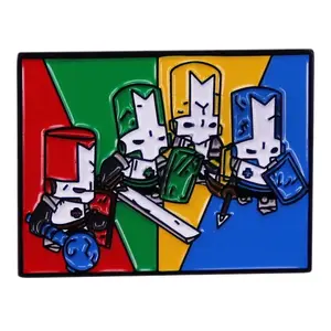 Castle Crashers Enamel Pin