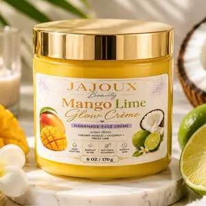 Mango Lime Glow Crème – Handmade Brightening Face Crème 6oz