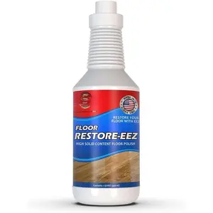 -eez Ultimate Floor Restorer & Polish - Revitalize, Protect, Shine Wood, Laminate, Vinyl, Bamboo, Slate, Terracotta & More (1 Bottle)