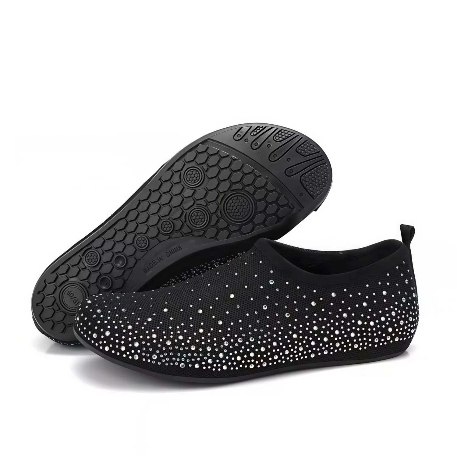 Barefoot Shoes for Women, Slip On Water Shoes with Non-Slip Rubber Sole, Breathable Footwear for Beach, Swimming & Yoga, Camping