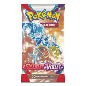 POKEMON SCARLET AND VIOLET BOOSTER PACK FROM SEALED BOOSTER BOX