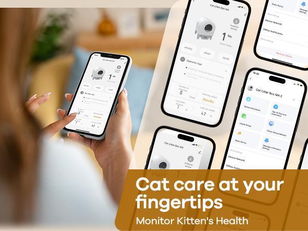 95L Large Automatic Self-Cleaning Cat Litter Box | App Control, Safety Sensors, Removable Washable Liner & 2 Rolls Garbage Bags