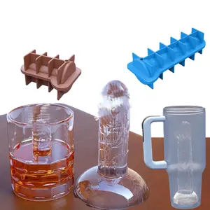 New arrival Silicone Ice Mold Party Spoof Ice Tray Whiskey Ice Maker Ice Cube Silicone Big Ice Mold