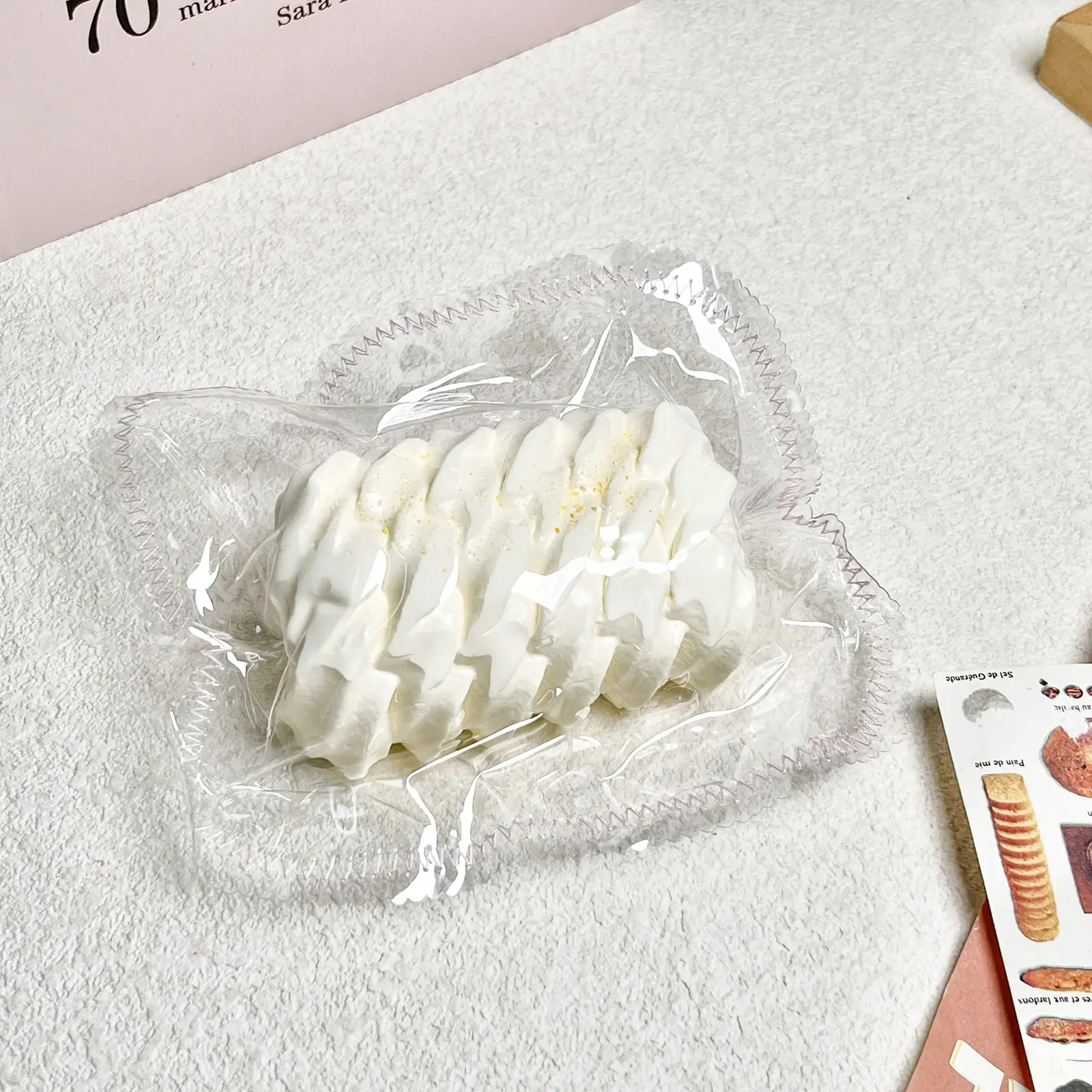 【Buy 3 get 1 free】Cream Roll taba squishy slime squishies  kidstoysFood-Grade Silicone Slow-Rising Rebound Squishy Fidget Toys for Stress Relief - Soft Squeeze Toys with Thick Creamy Slime Texture, Handmade Non-Toxic Sensory Toys