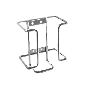212 MAIN Salt Block Chrome-Plated Metal Holder, Sturdy, Standard-Size Accessory for Equestrian Sports & Outdoor Leisure Equipment
