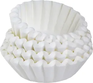 Basket Coffee Filters, 8-12 Cup, White, 200 Count