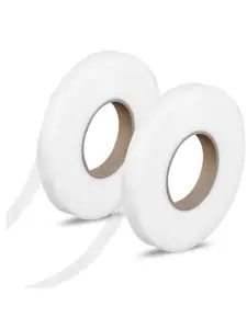 Buy 1, Get 1 FREE | Limited Time Iron on Hemming Tape, No Sewing Hemming Tape, Adhesive Fabric Fusing Tape for Pants Clothes Dresses Curtains Fabric Crafting Projects