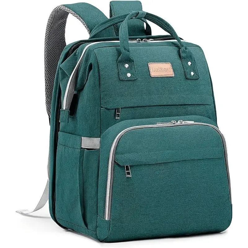 Large Capacity Bag Backpack with Convenient Built-In Pad for Resting, USB Charging Port, Insulated Bottle Pockets, Good for Travel, Backpack for Outdoor